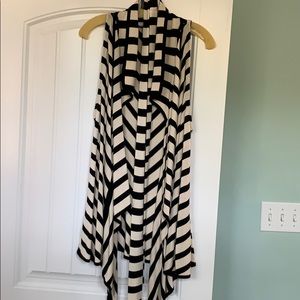 DVF Silk & Cotton Sleeveless Sweater